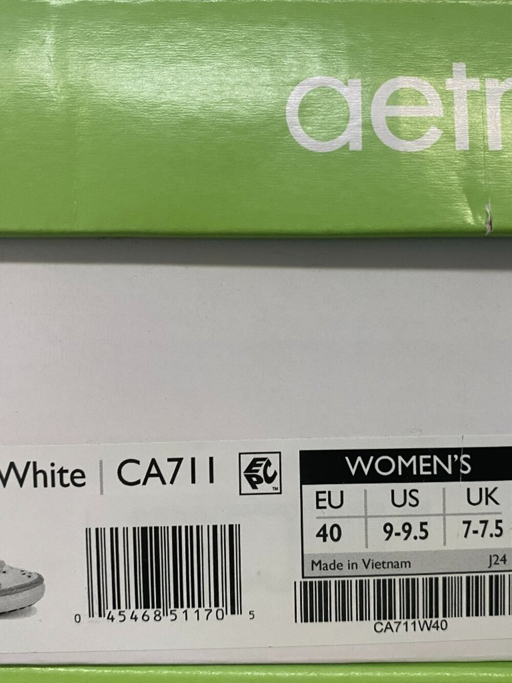 aetrex "Brand New" Women's Sneakers #CA711 W40/ W41 - Picture 7 of 7